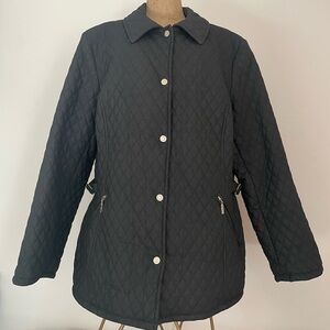 Giacca Black Quilted Women's Puffer Jacket